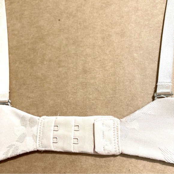 LILY OF FRANCE Padded Pushup Underwire Adjustable Straps & Back Dusty Rose 34A - Picture 10 of 13